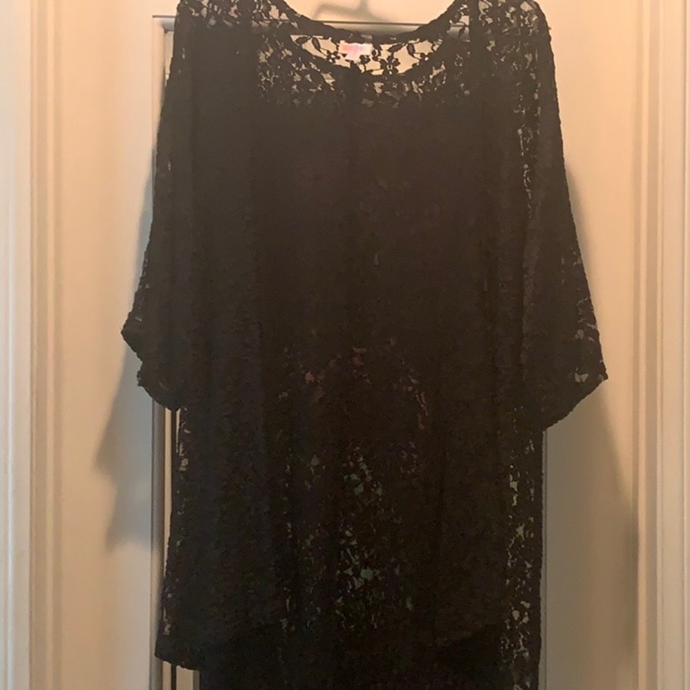 Black Lace LuLaRoe Lindsay